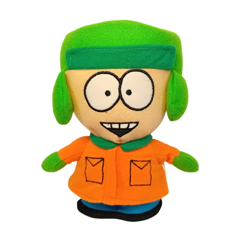 Vintage Y2K South Park Kyle Comedy Central Plushie Stuffed Toy Cartoon Figure 7"